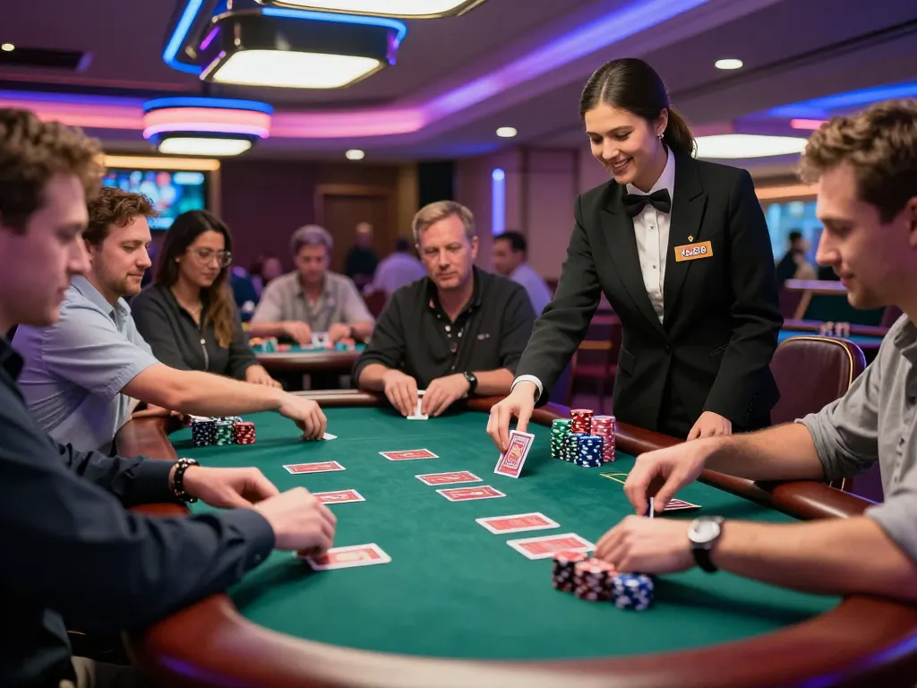 Experience the engaging essence of lc88 life at a modern casino blackjack table with dynamic gameplay.