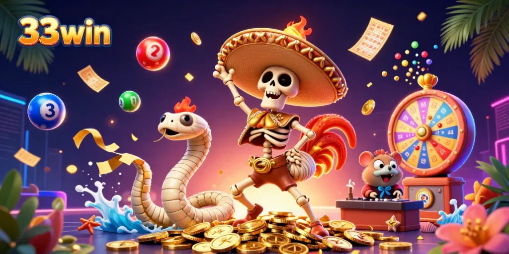 Experience exciting jackpots with 33win through colorful games and golden rewards!